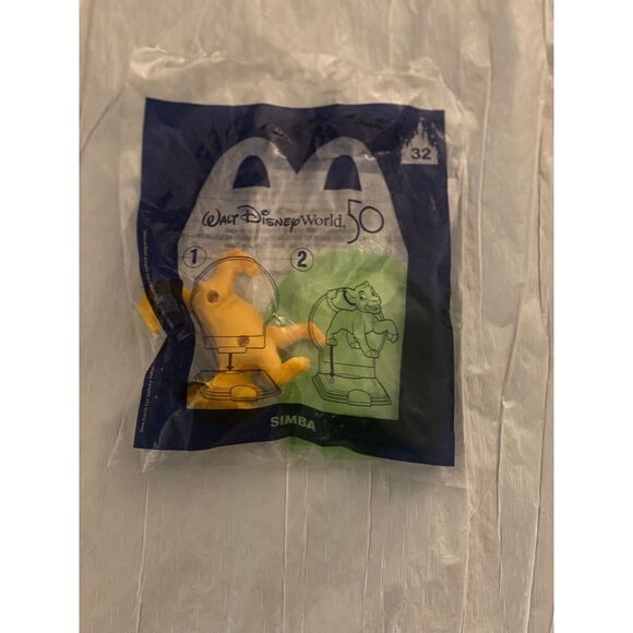McDonald’s Happy Meal Walt Disney World 50th Anniversary SIMBA #32 - Picture 1 of 3
